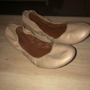 Nude Color Lucky Brand Emmie Flats